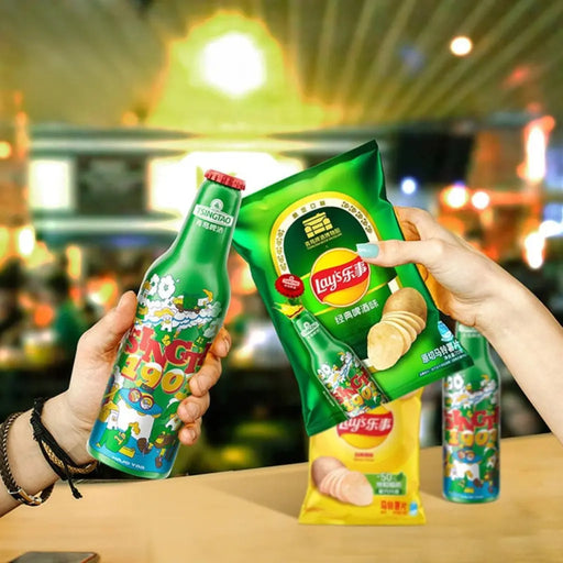 Lay's QingDao Beer Flavor Potato Chips, 70g Exotic Snacks Company