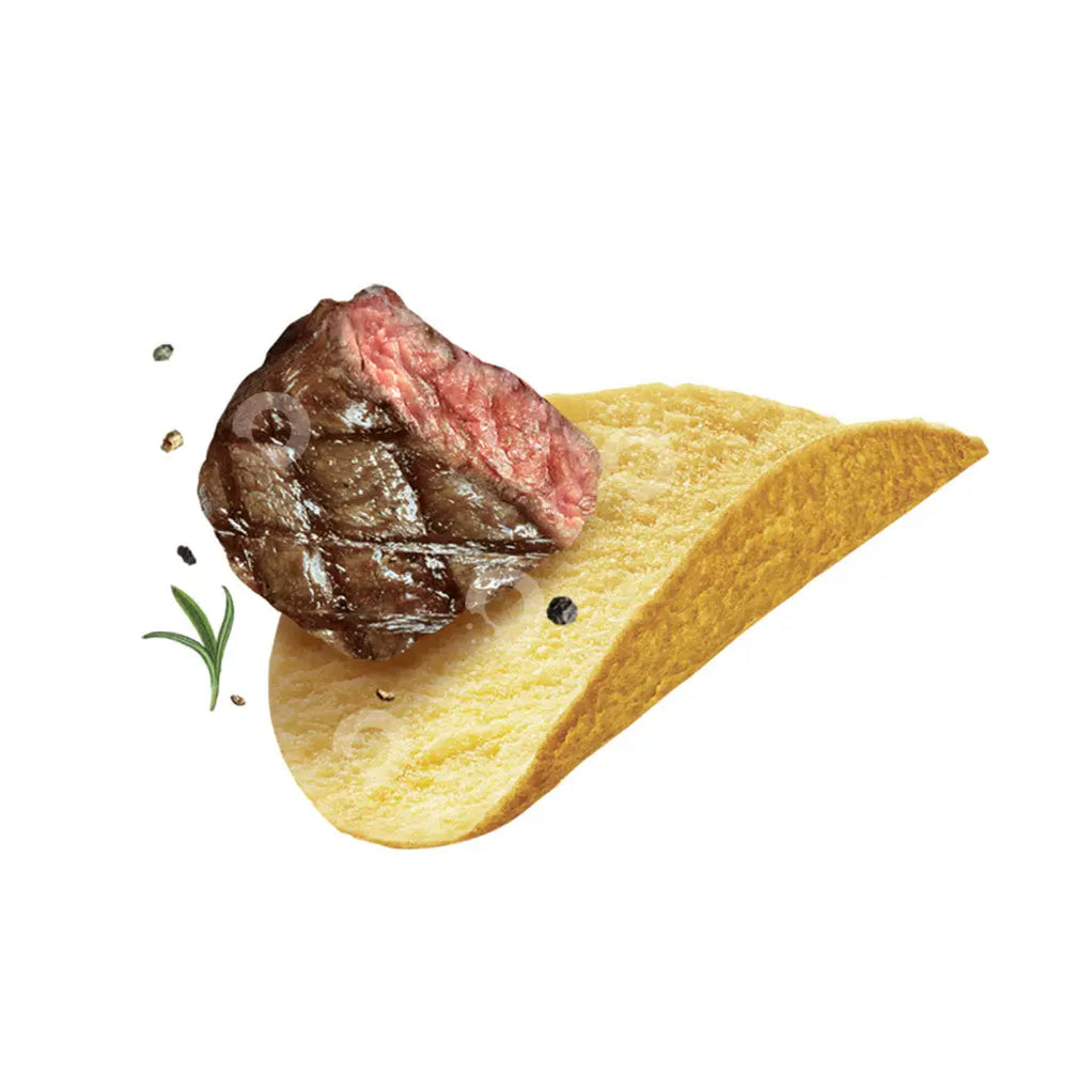 Lay’s Stax Black Pepper Rib Eye Steak Potato Chips 104g — Exotic