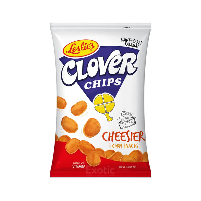 Leslie's Clover Cheese Flavor Chips, 145g