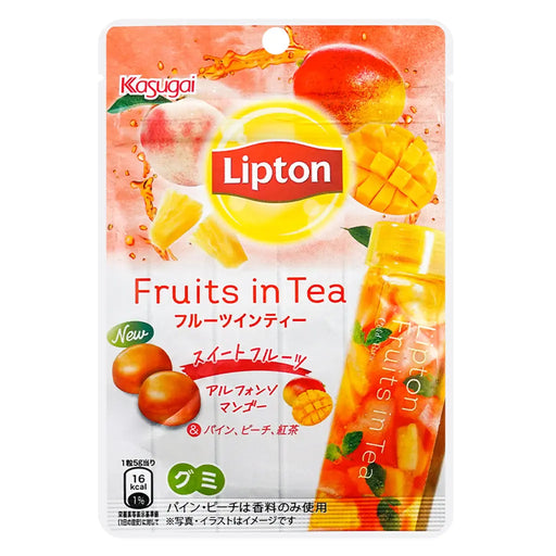Lipton Fruits In Tea Gummy Sweet Fruits 44g - (SWEET) Lipton