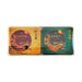 MEI XIN Mini Collector's Edition Egg Yolk Mooncake Gift Box White Lotus Seed + Reduce Sugar Lotus Seed Paste, 2pcs, 4.9oz Mei Xin