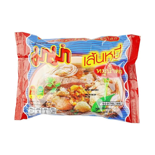 Mama Instant Rice-Vermicelli Spicy Pork Flavor Noodle, 55g MAMA Noodles