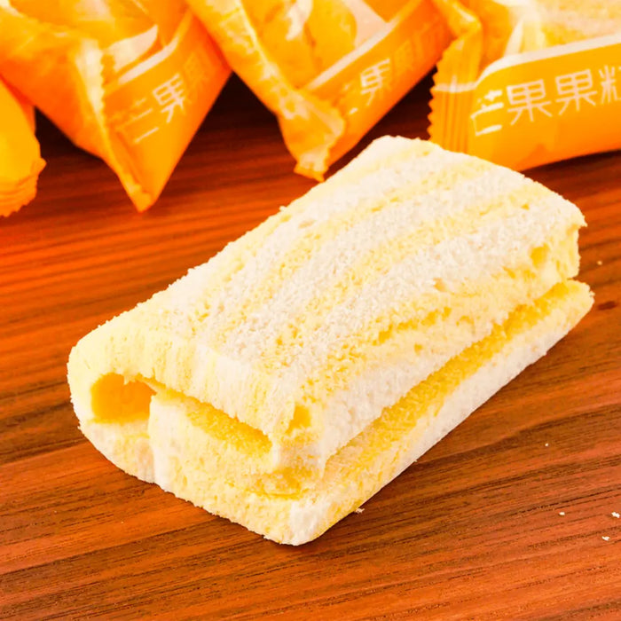 Mango Toast Roll with Sweet Jam Snack Lab