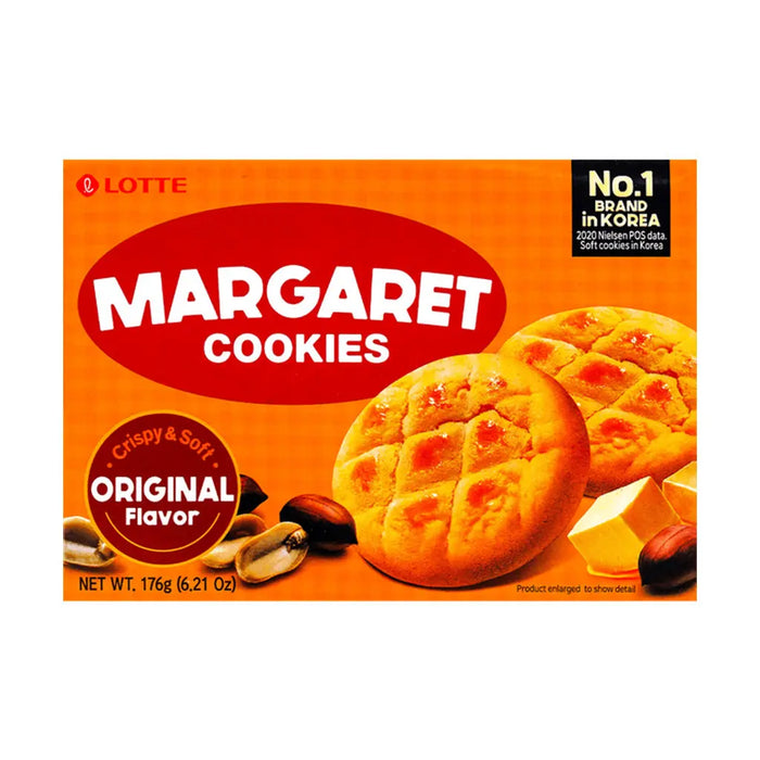 Margaret Soft Cookies with Nuts - 12packs 176g Lotte