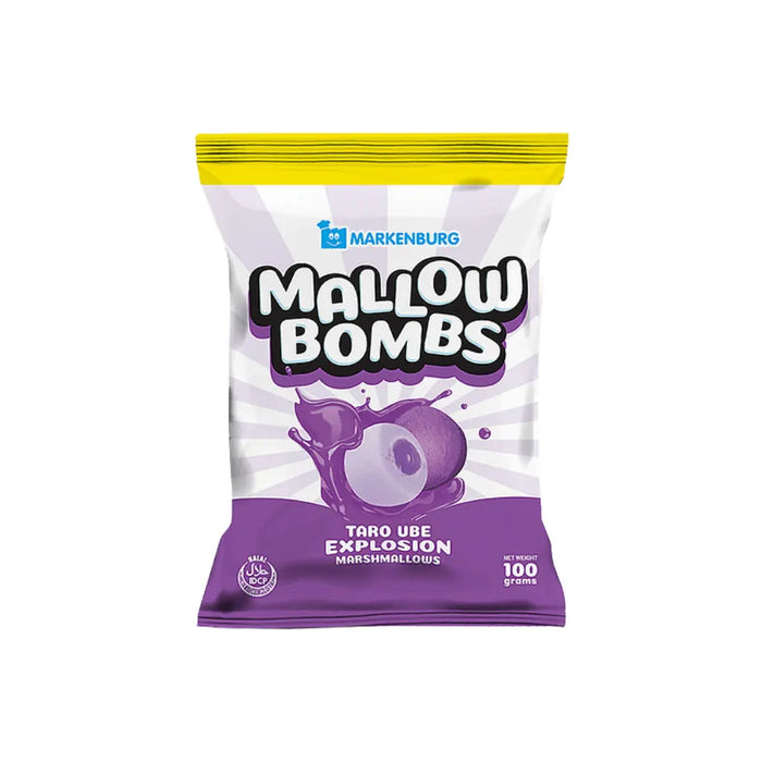 Markenburg Mallow Bombs Marshmellow With Fudge Filling, 100g Markenburg