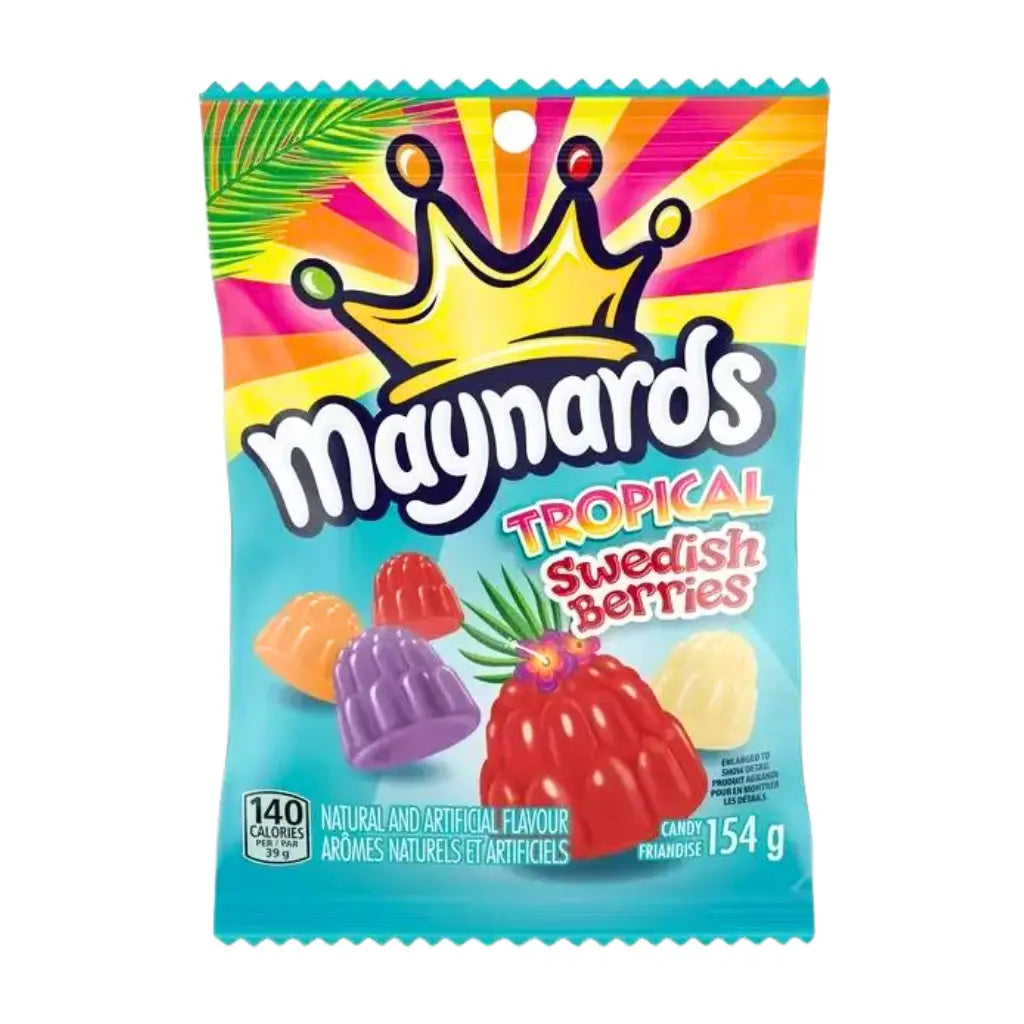 Maynards Tropical Swedish Berries Candy, 154g — Exotic Snacks Company