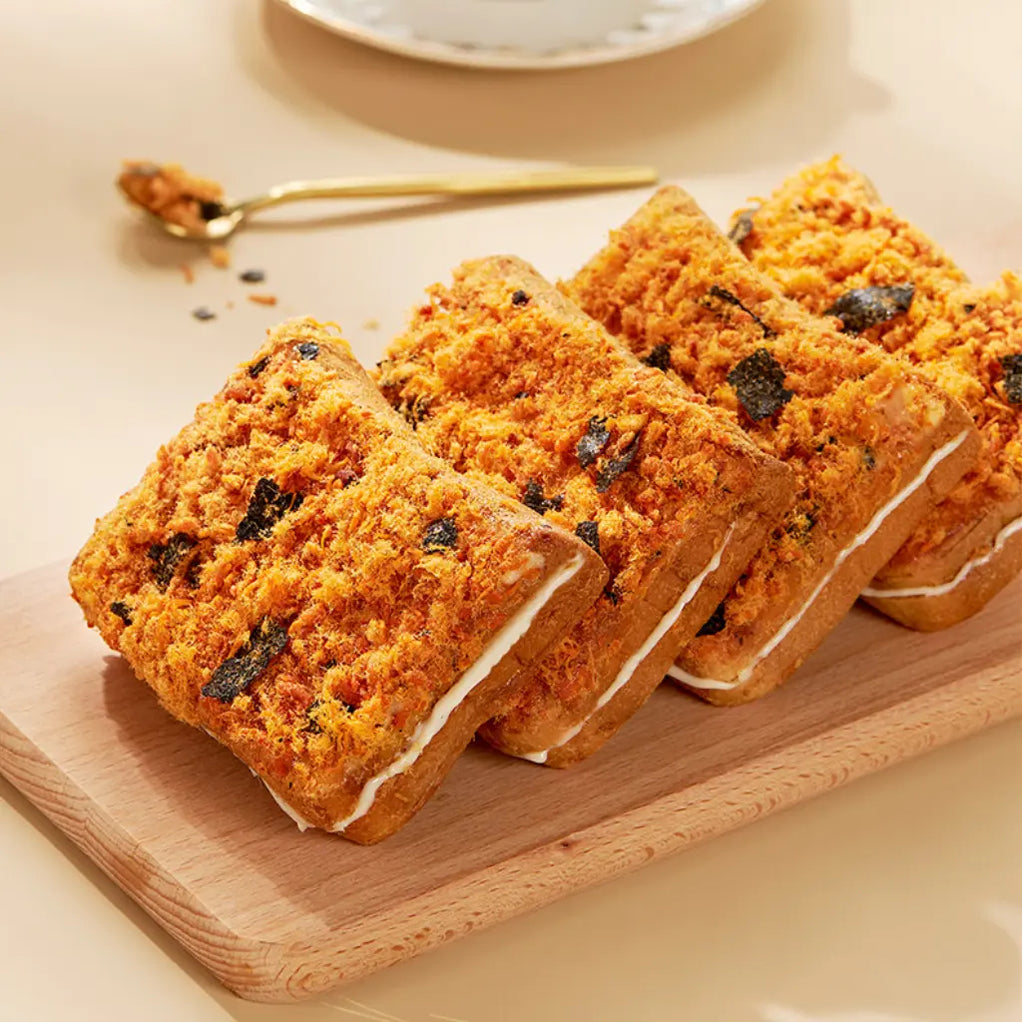 Meat Floss Seaweed Toast with Filling — Exotic Snacks Company