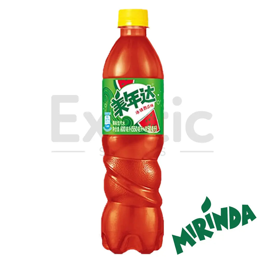 Mirinda Watermelon Flavored Soda, 500ml — Exotic Snacks Company