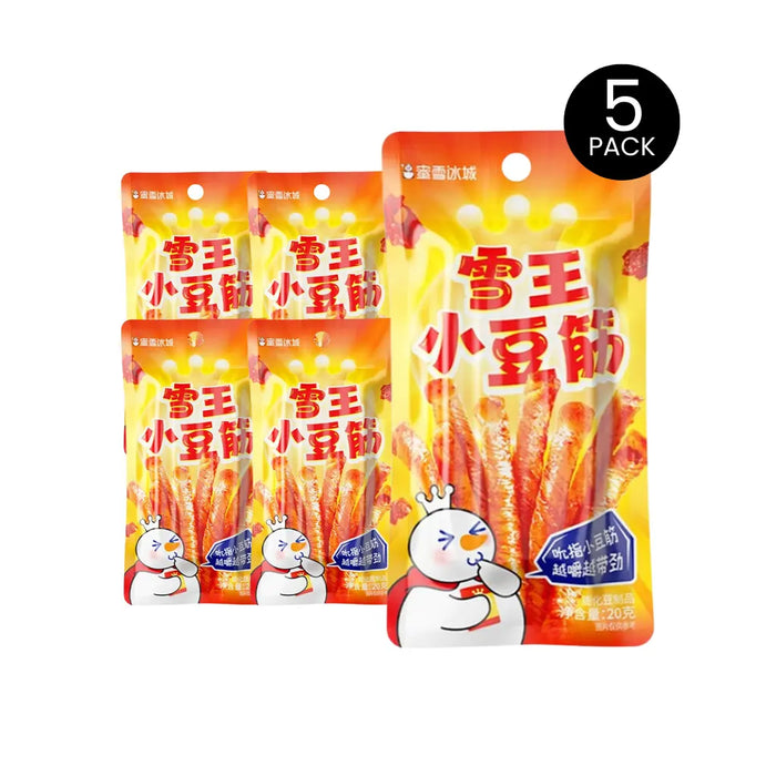 Mixue Spicy Gluten Latiao Snack, 100g Mixue