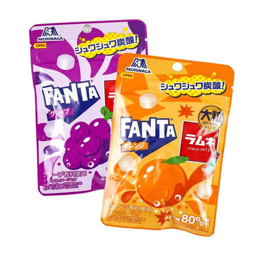 Morinaga Fanta Ramune Fizzy Candy, 25g Morinaga