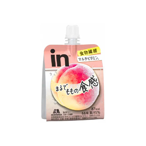Morinaga In Fruit Jelly Peach Flavor Nutrition Supplement, 150g Morinaga