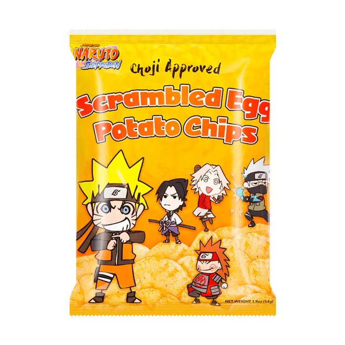 Naruto Scrambled Egg Potato Chips 54g NARUTO SHIPPUDEN