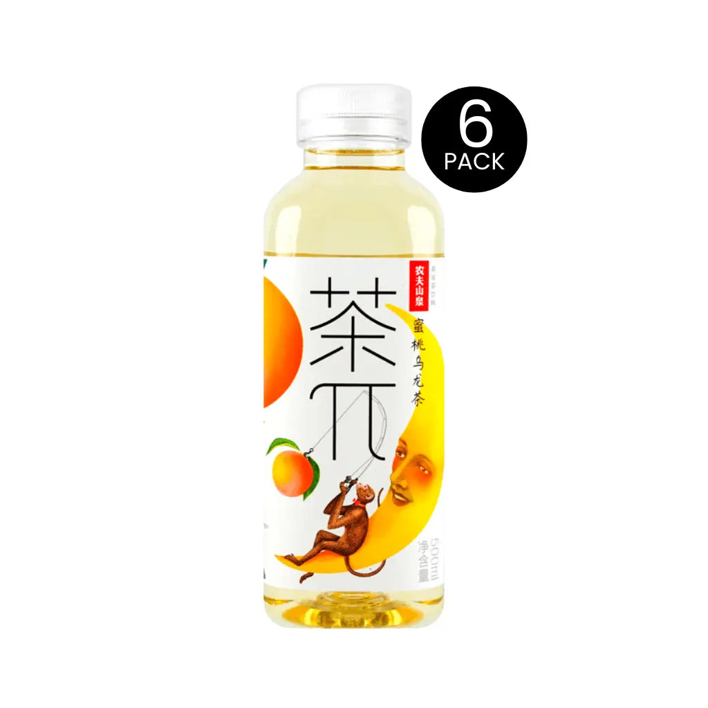 NongFuSpring Peach Oolong Tea Flavor, 500ml — Exotic Snacks Company