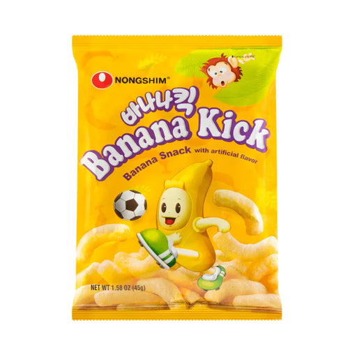 Nongshim Banana Kick Korean Puff Chips 45g NONGSHIM
