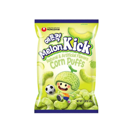Nongshim Melon Kick Corn Puffs Snack, 45g NONGSHIM