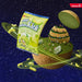 Nongshim Melon Kick Corn Puffs Snack, 45g NONGSHIM