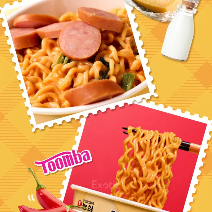 Nongshim Shin Ramyun Toomba Spicy Creamy Stir Fry Instant Noodles