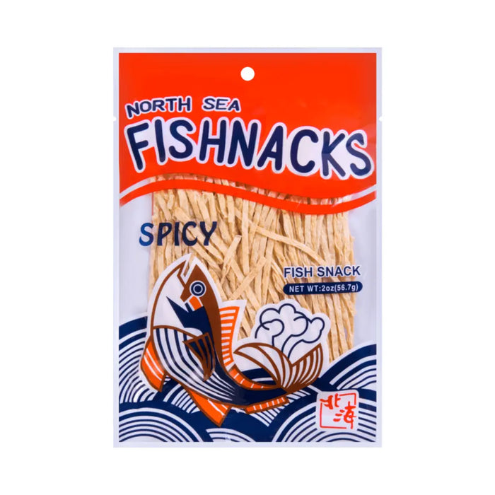 North Sea Fish Snacks Strips, 56g