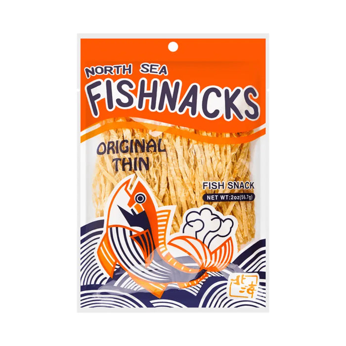 North Sea Fish Snacks Strips, 56g