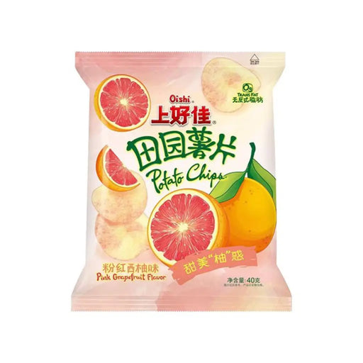 Oishi Grapefruit Flavored Potato Chips, 70g Oishi