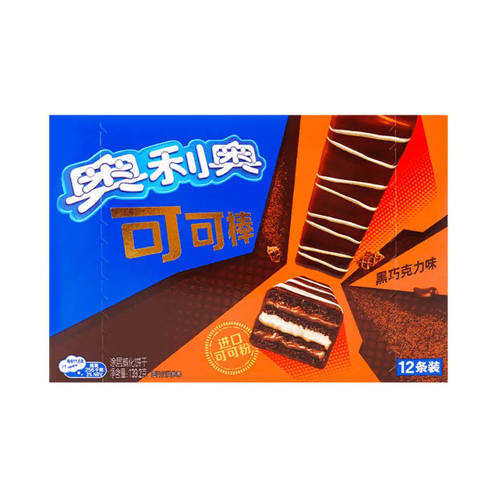 Oreo Coated Wafers Bars - Chocolate Flavor - 12pcs Oreo