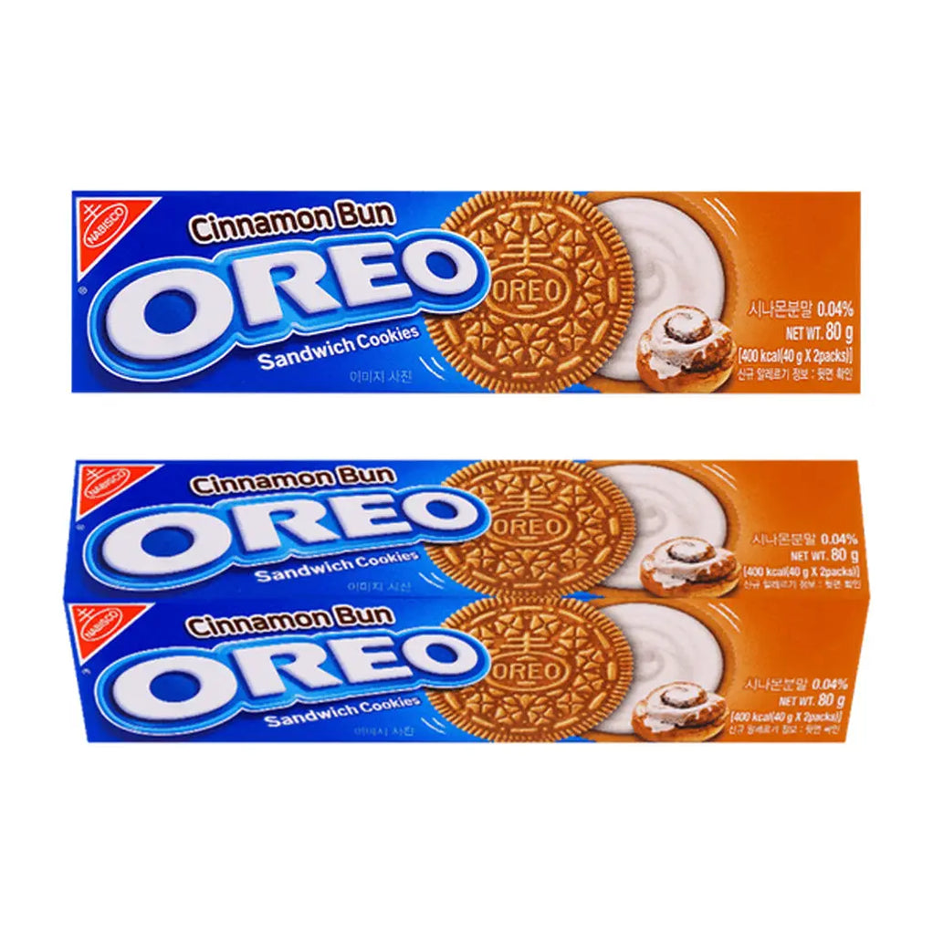 Oreo Cookies - Cinnamon Buns Flavor - 83g - Exotic Snacks Company