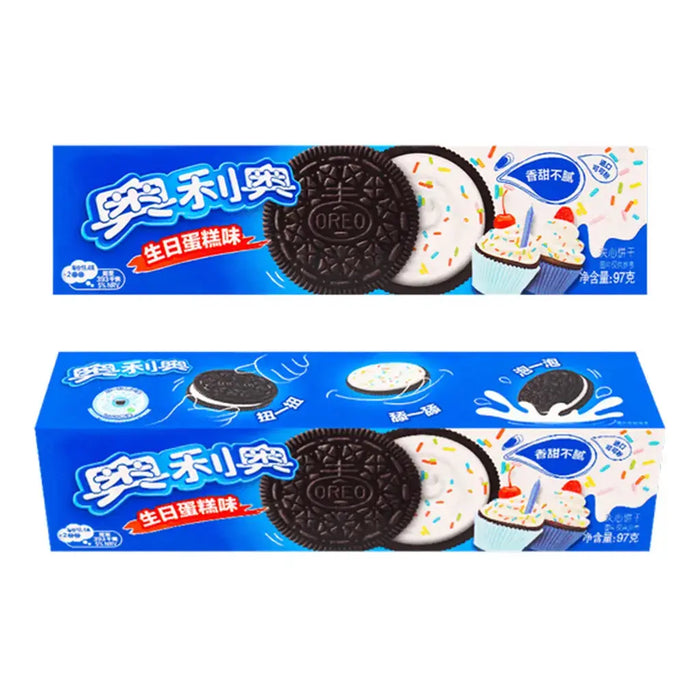 Oreo Cookies Birthday Cake Flavor, 97g