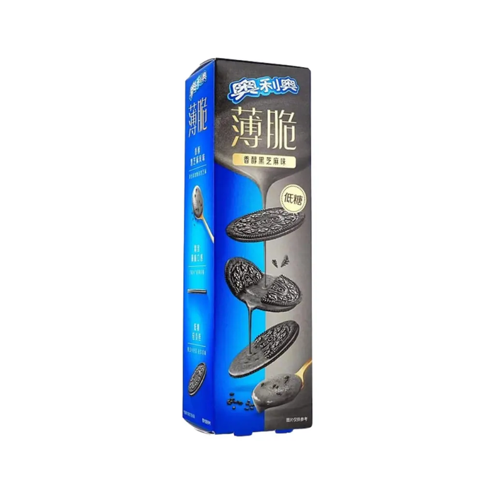 Oreo Cookies Thins Crispy Rich Black Sesame Flavor, 62g Oreo