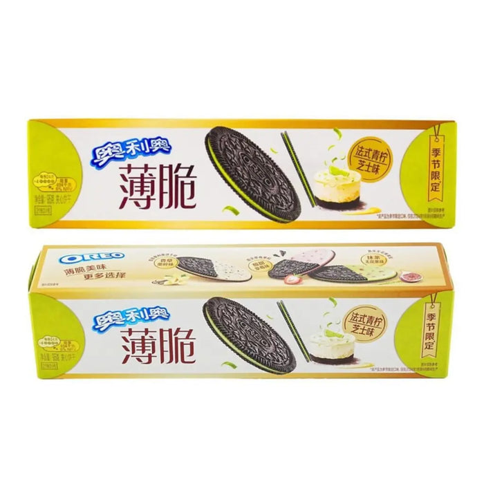 Oreo Crispy Thin Lime Lemon Cheese Flavor, 95g Exotic Snacks Company