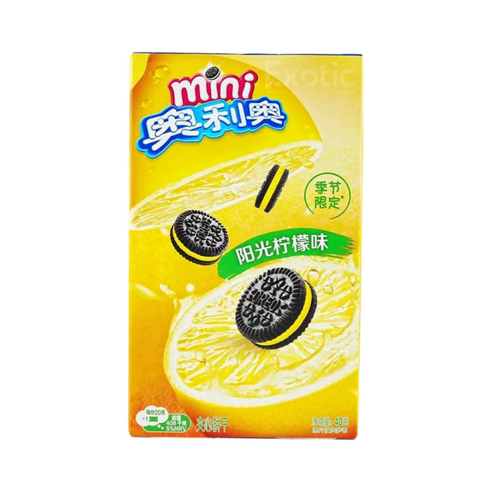 Oreo Mini's Sunshine Lemon Flavor Cookies, 40g Oreo