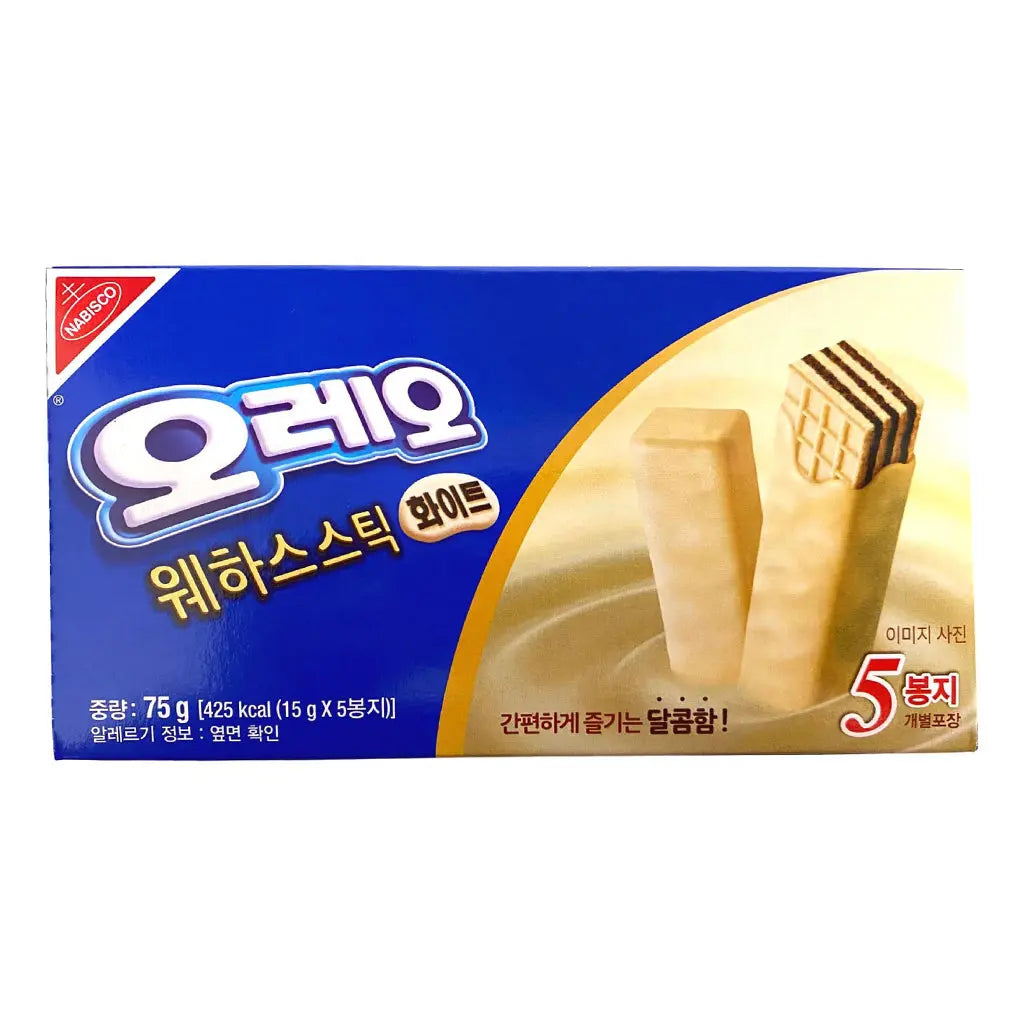 Oreo Wafer Bars White Chocolate Flavor, 75g — Exotic Snacks Company