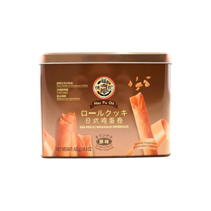 Original New Zealand Egg Rolls Box, 480g HSUFUCHI