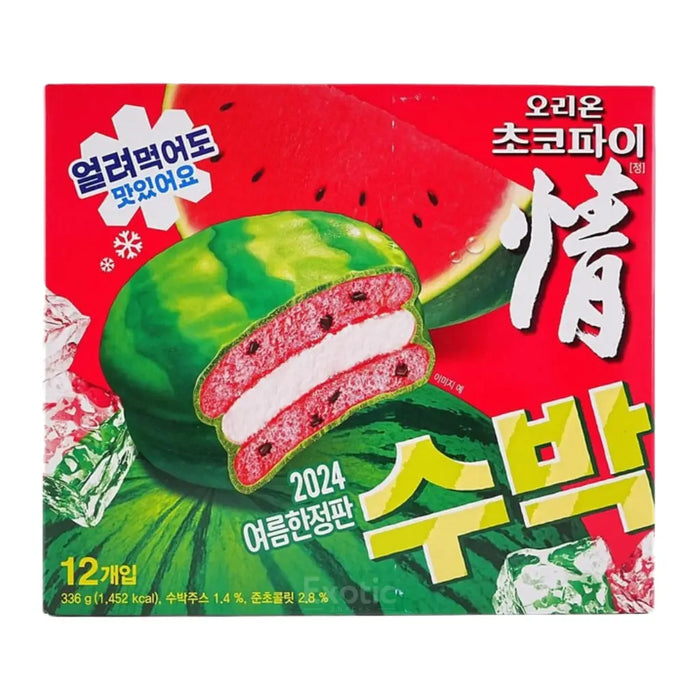 Orion Choco Pie Watermelon Flavor, 336g Orion