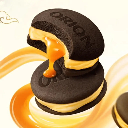 Orion Salted Egg Yolk Lava Pie Flavor Cake Pie, 150g Orion