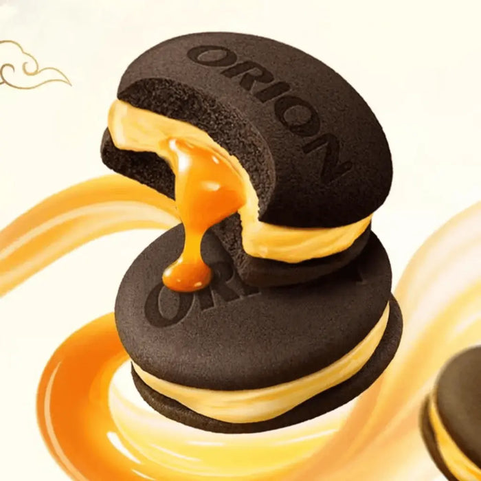 Orion Salted Egg Yolk Lava Pie Flavor Cake Pie, 150g Orion