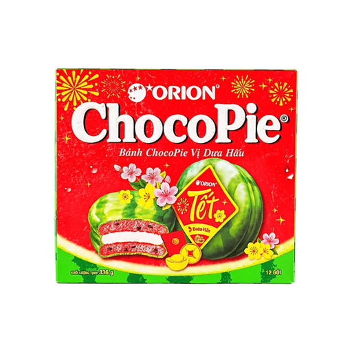 Orion Soft Choco Pie Watermelon Flavor Limited Edition, 336g Orion