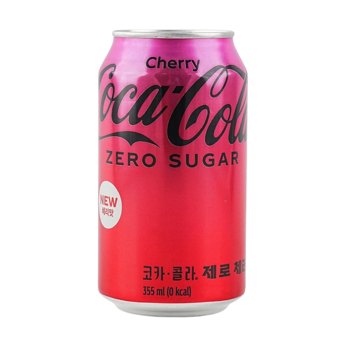 Coca-Cola Cherry Flavor Zero Sugar Limited Edition, 355ml