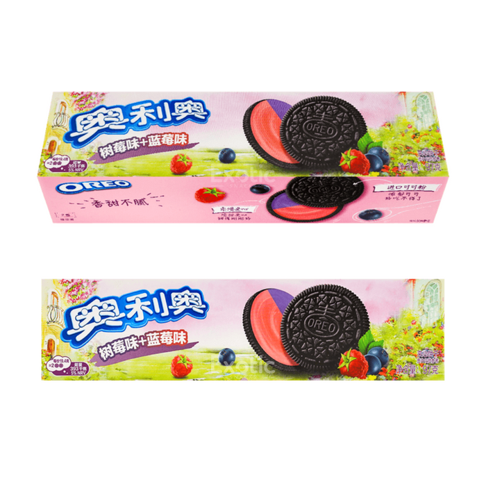 Oreo Cookies Raspberry & Blueberry Flavor, 97g