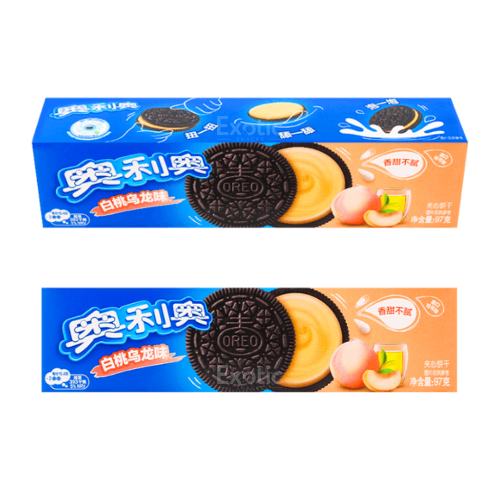 Oreo Cookies White Peach Oolong Tea Flavor, 97g — Exotic Snacks