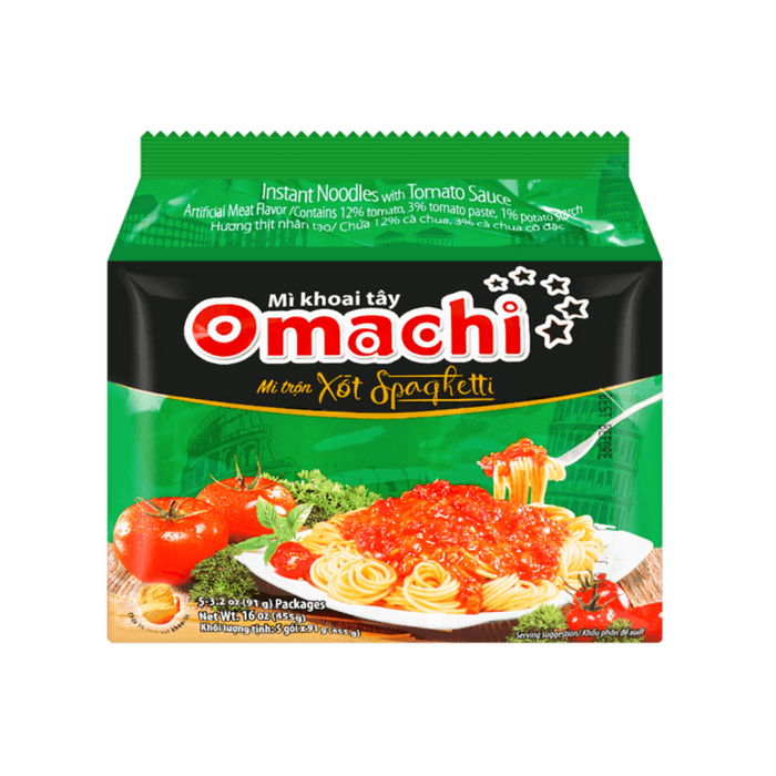 Omachi Instant Noodles Spaghetti Flavor