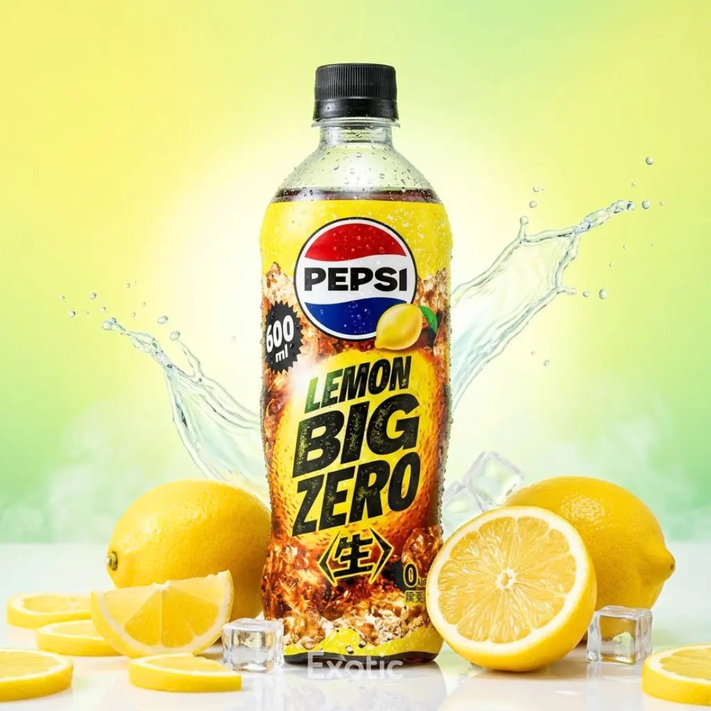 Pepsi Nama Cola Big Bottle Lemon Flavor, 600ml — Exotic Snacks Company