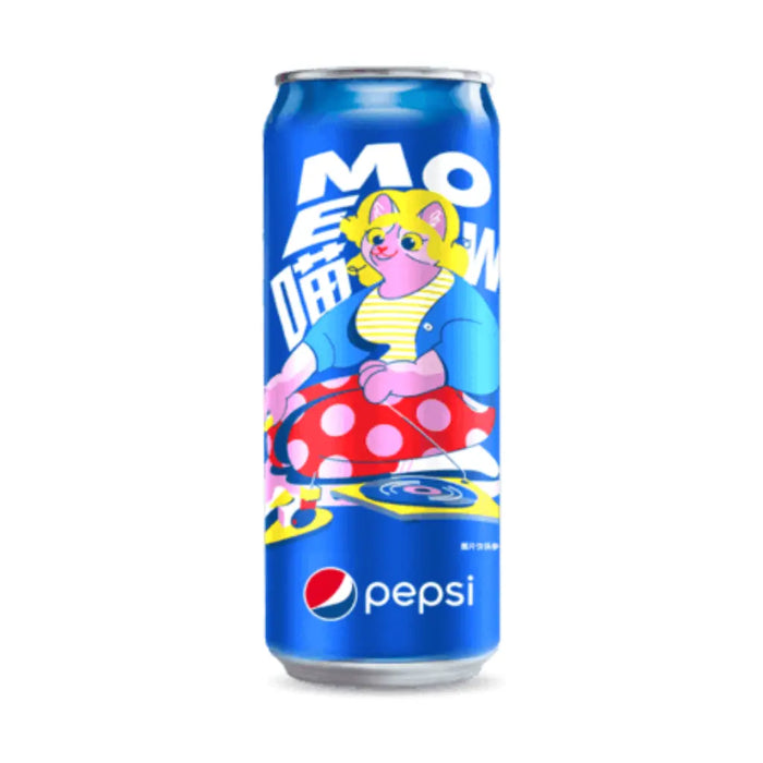 Pepsi Summer Meow Limited Edition Flavor Can Drink, 330ml Pepsi