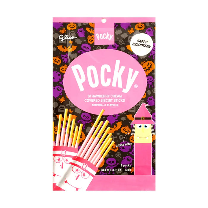 Pocky Japanese Halloween Exclusive - Family Pack - 9packs Glico