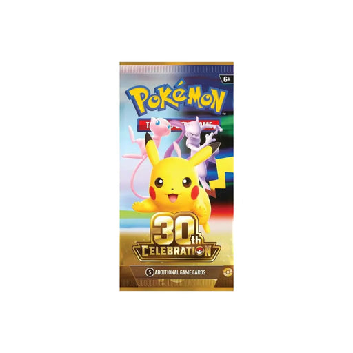Pokemon 30th Celebration Booster Pack, 1 Individual Pack Pokemon