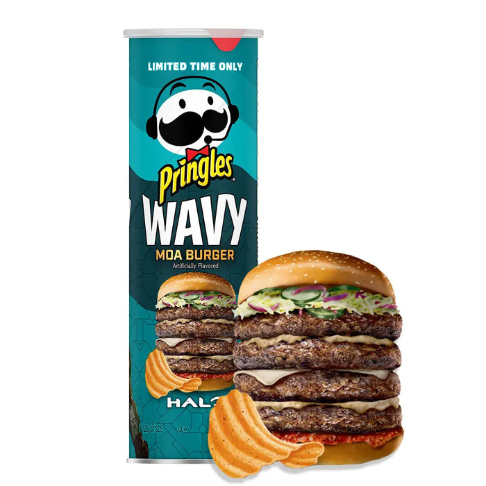 Pringles Wavy Moa Burger - 4.8oz (Limited Edition) Pringles