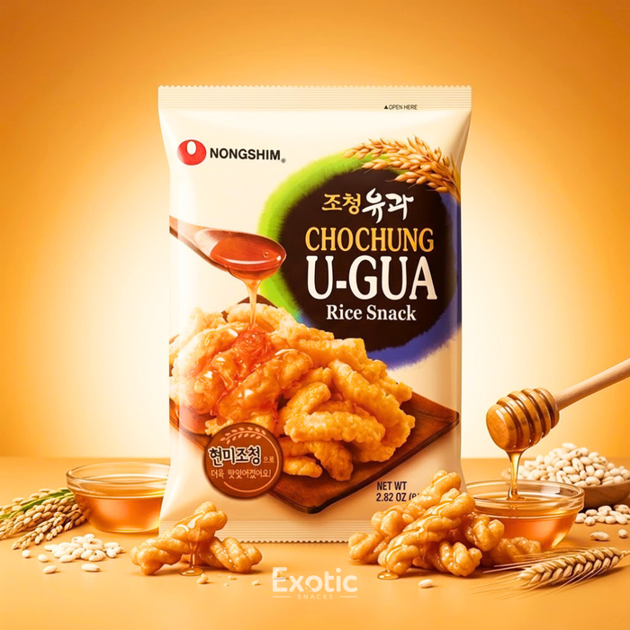 Nongshim Cho Chung U-Gua, Galettes de riz soufflé, 80 g