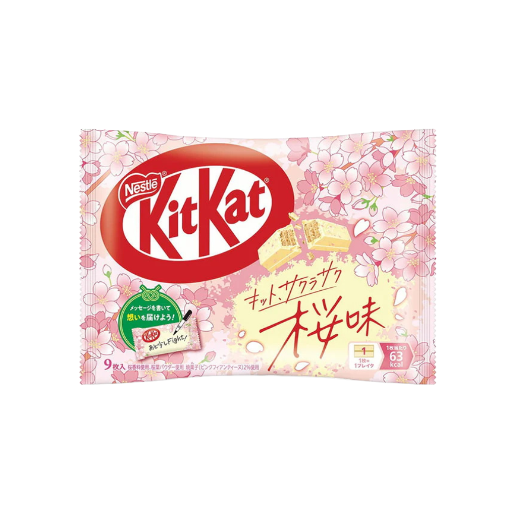 Japanese KitKat Sakura Cherry Blossom Chocolate Flavor — Exotic