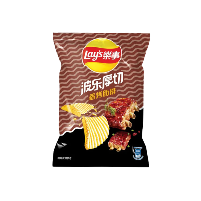 Lay's Grilled Ribs Flavor Potato Chips, 34g