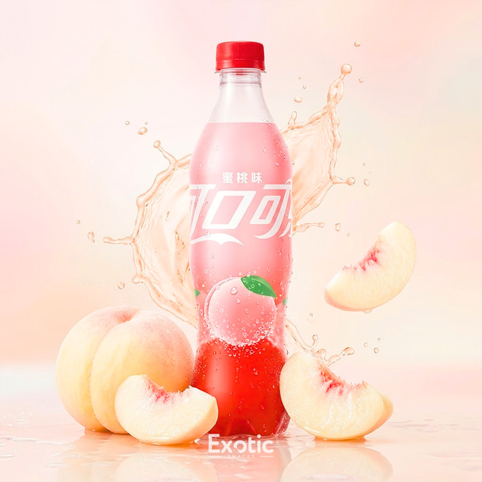 Coca-Cola Peach Limited Edition, 500ml - China