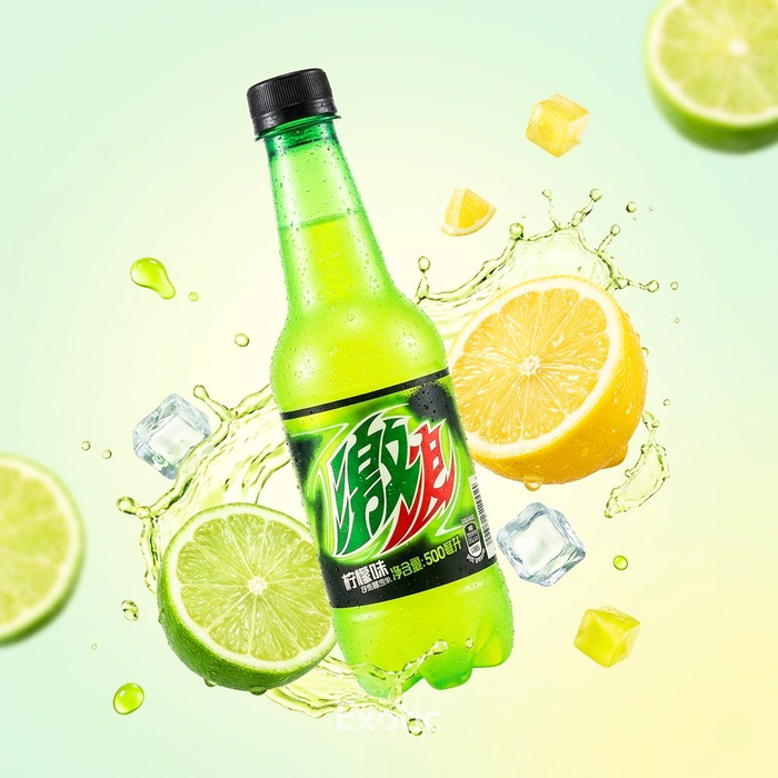 Mountain Dew Original Neon Bottle, 500ml (China)